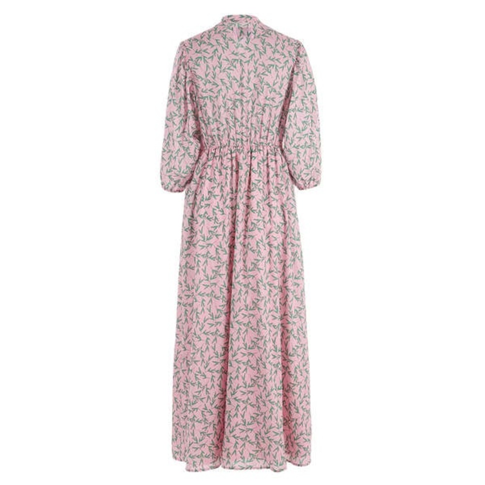 The Shirt by Rochelle Behrens The Charlotte Floral Midi‎ Dress Size Small - Picture 2 of 9